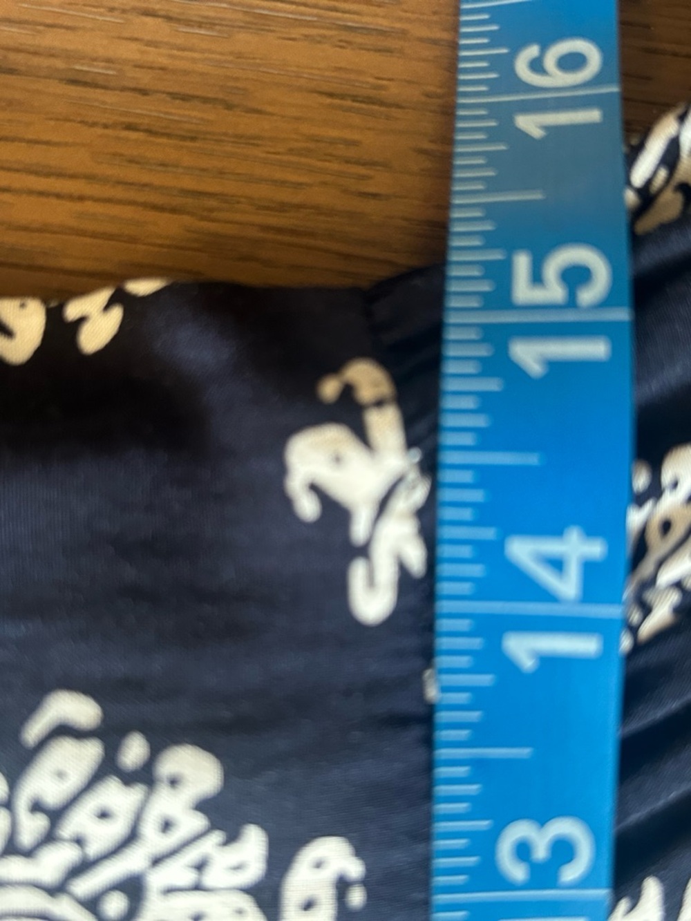 Boho Chicwish Navy Printed V‑Neck Midi Dress with Embroidered Trim - Picture 8 of 11